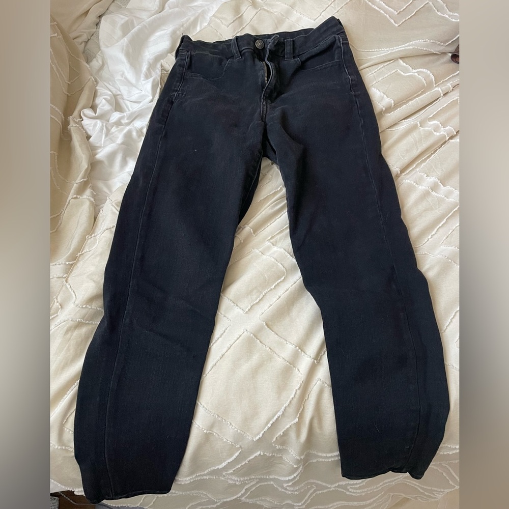 Worn but in good condition. Size 2S (short)